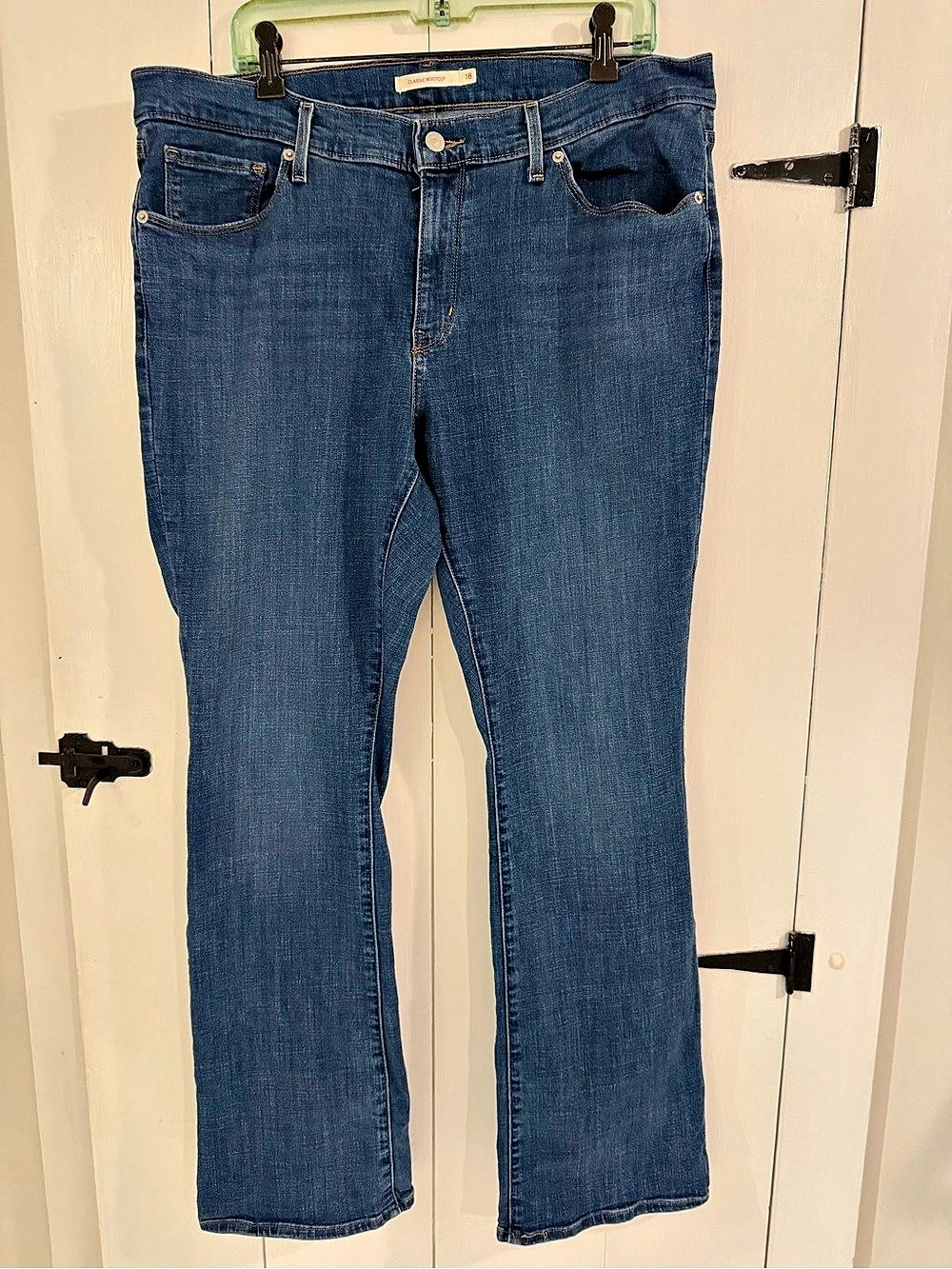 Levi's Classic Bootcut Jeans Women's Waist 18 Blue